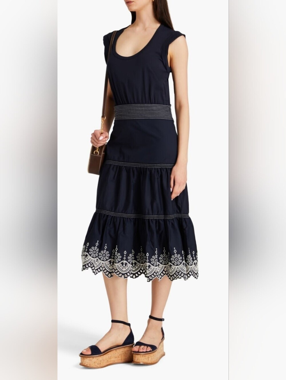 Veronica Beard Amaia Midi Dress, VGUC, Size S